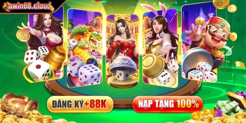 Truy cập link web/ app Awin68